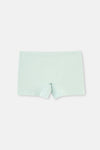 Yeşil-Ekru 2'Li Kız Çocuk Boxer