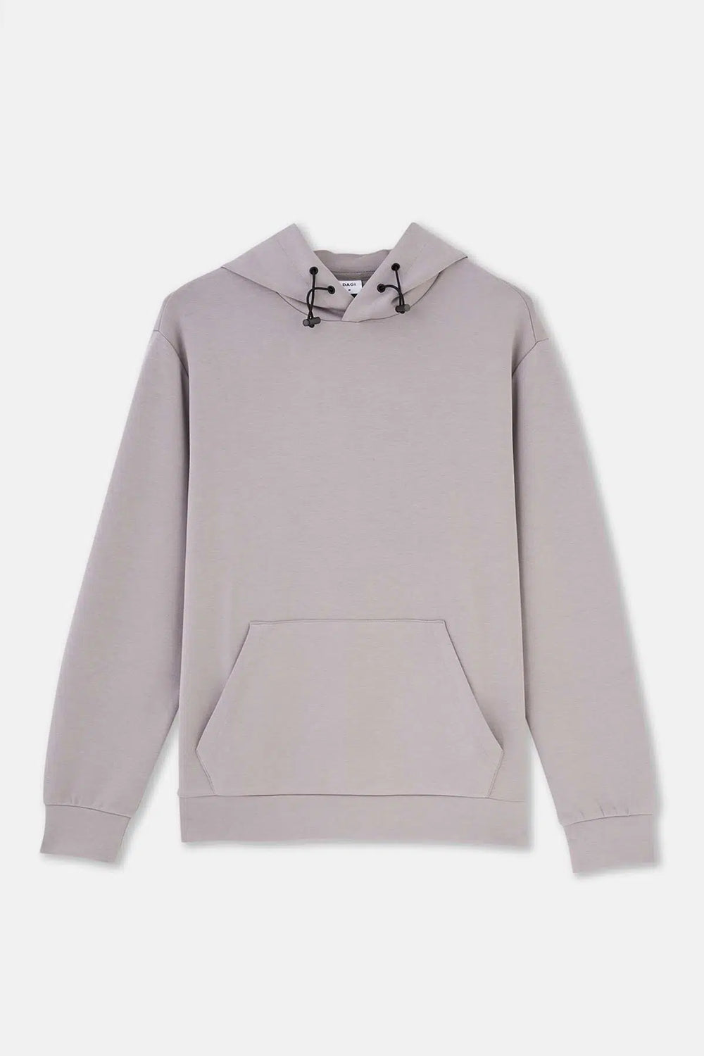 Gri Kapüşonlu Uzun Kollu Sweatshırt