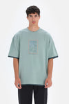 Mint Yeşili Dagi Active Mint i Garnili Spor T-Shirt