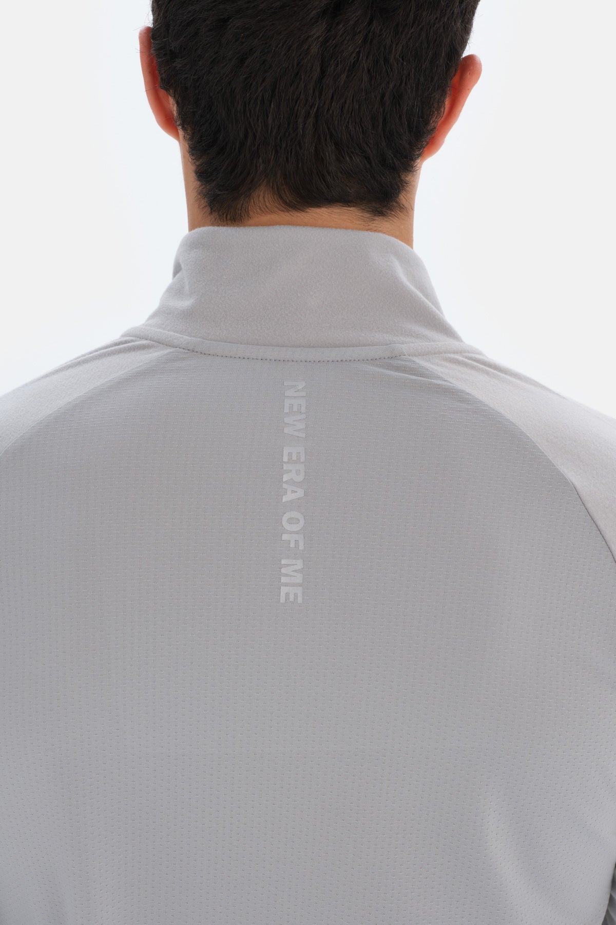 Açık Gri Dagi Active Fermuar Yaka Sweatshirt