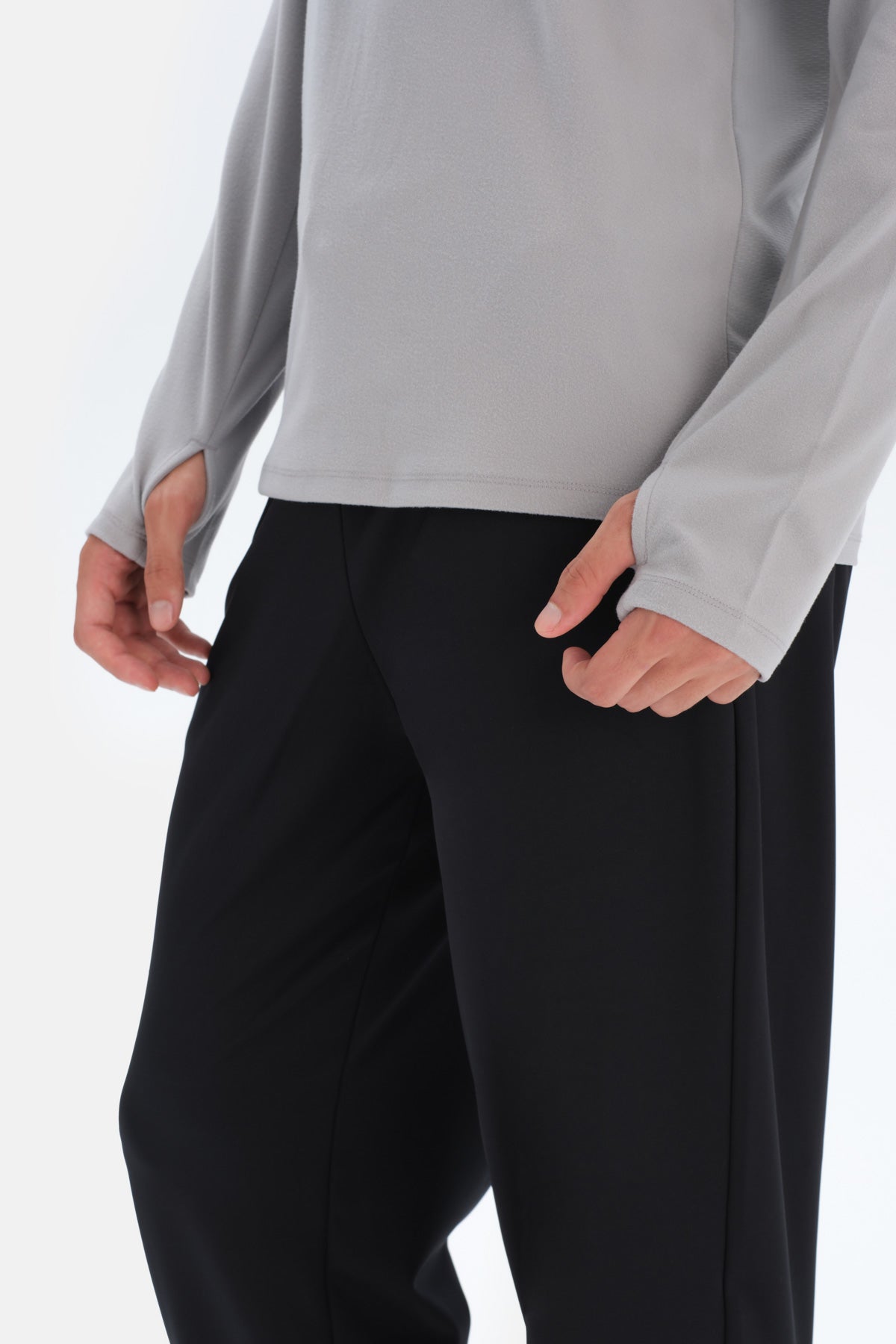 Açık Gri Dagi Active Fermuar Yaka Sweatshirt