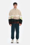 Multicolor Dagi Active Dağ Baskılı Polar Sweatshirt