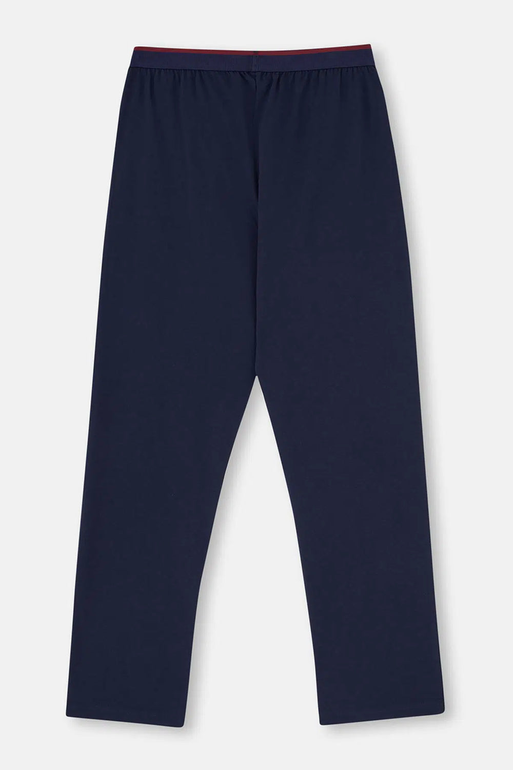 Indigo Beli Lastikli Örme Tek Pijama Altı