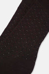 Kahverengi Erkek Desenli Bambu Çorap