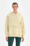 Açık Yeşil Dagi Active Sırt Baskılı Kapüşonlu Sweatshirt