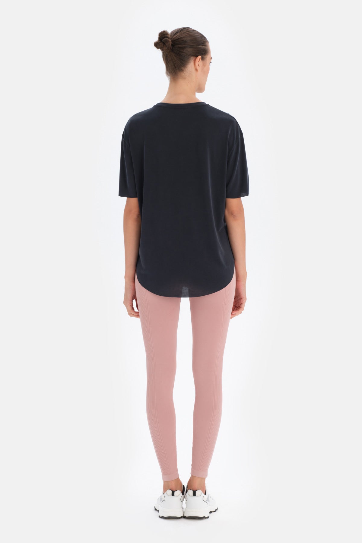 Siyah Dagi Active Kadın Modal T-Shirt
