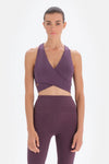 Mürdüm Dagi Active Koyu Sırt Detaylı Spor Sütyeni