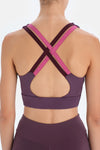 Mürdüm Dagi Active Koyu Sırt Detaylı Spor Sütyeni