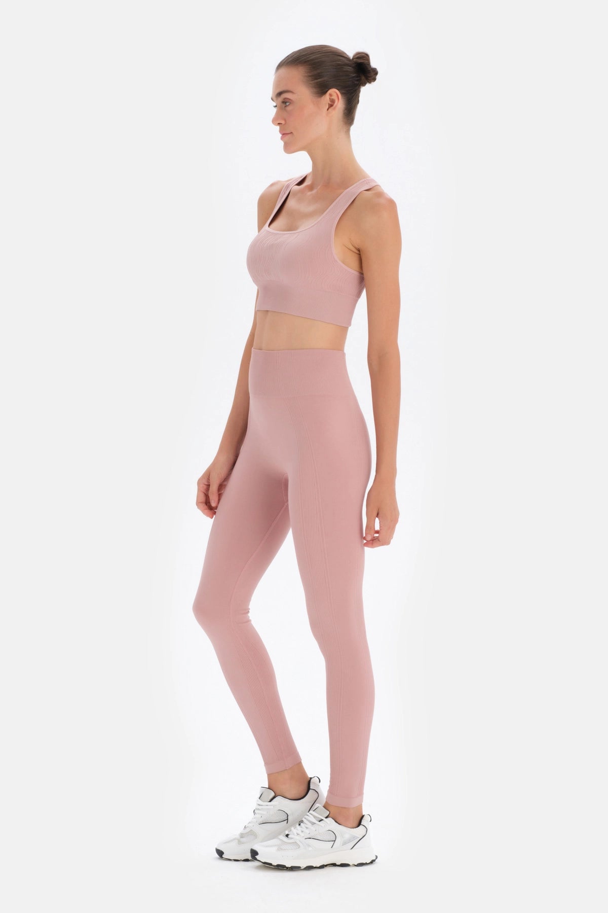 Gül Kurusu Dagi Active Seamless Sporcu Sütyeni