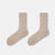 Bej Kadın Pamuklu Kışlık Çorap
