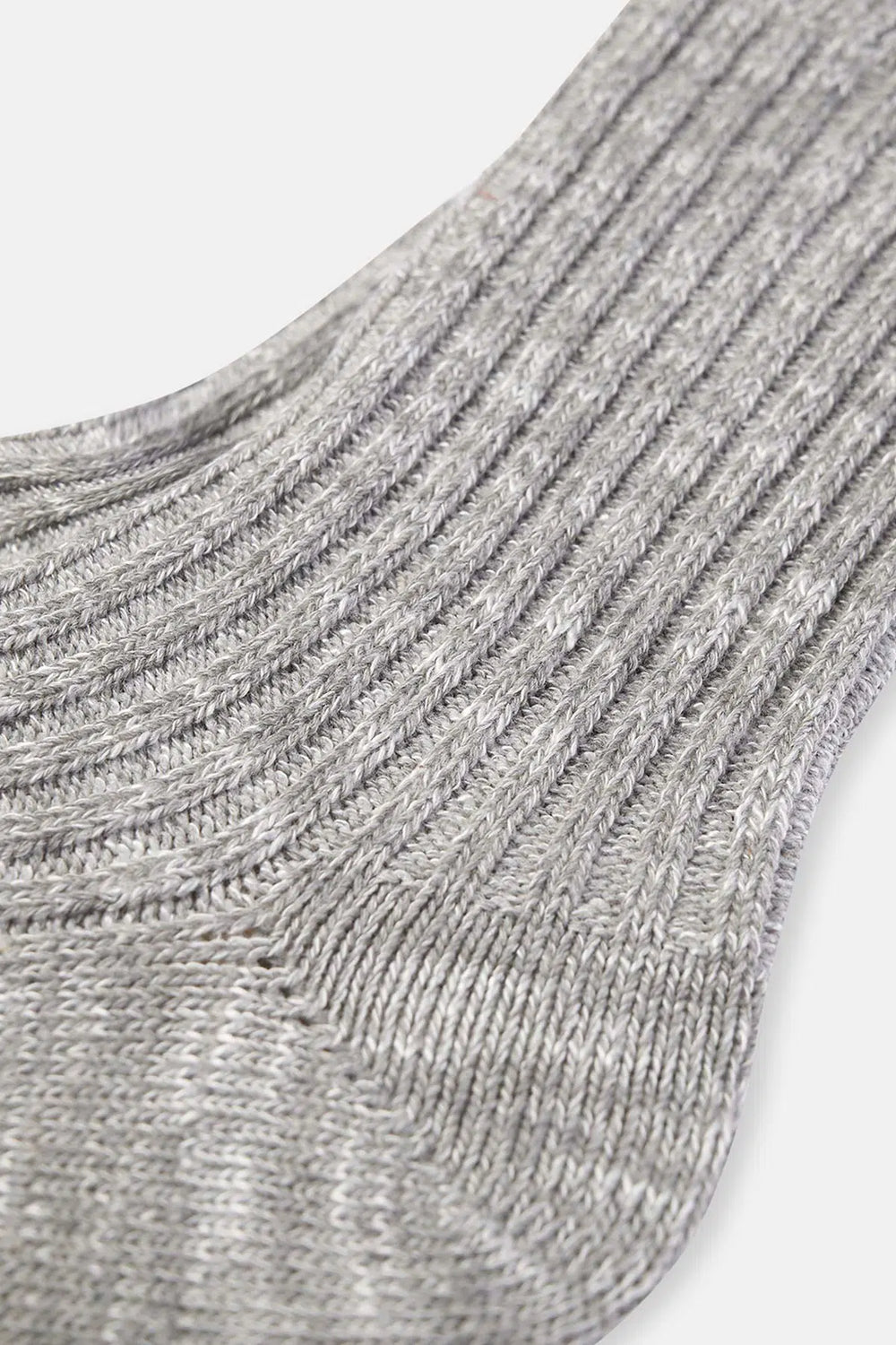 Açık Gri Kadın Pamuklu Kışlık Çorap