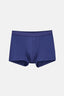 Lacivert Düz Pamuklu Boxer