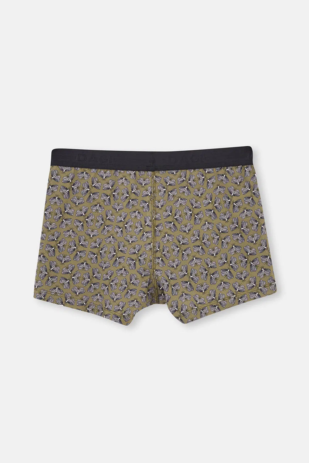 Açık Haki Desenli Pamuklu Boxer