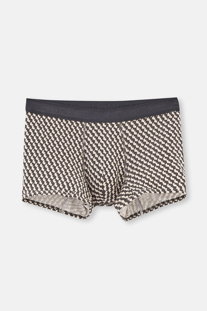 Antrasıt Desenli Micro Modal Boxer