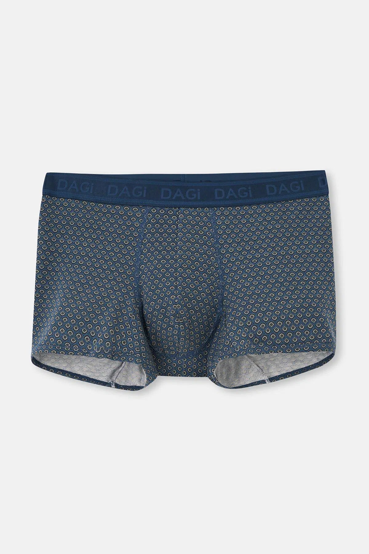 Lacivert Desenli Micro Modal Boxer