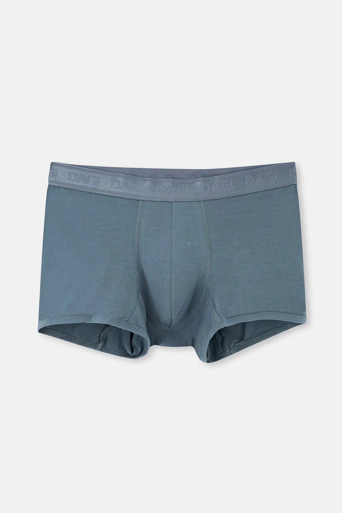 Bej-Indigo 2'li Düz Micro Modal Boxer