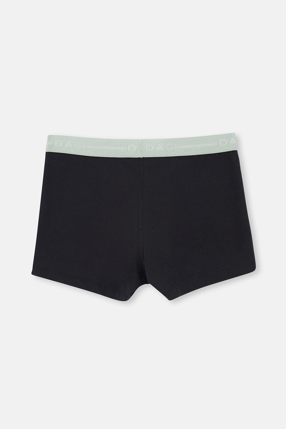 Siyah 3'lü Düz Pamuklu Boxer