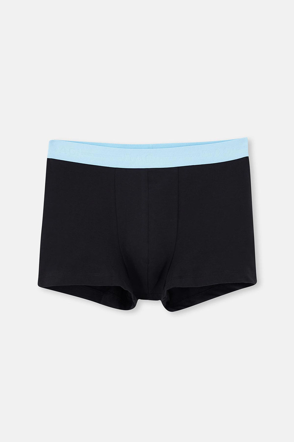 Siyah 3'lü Düz Pamuklu Boxer