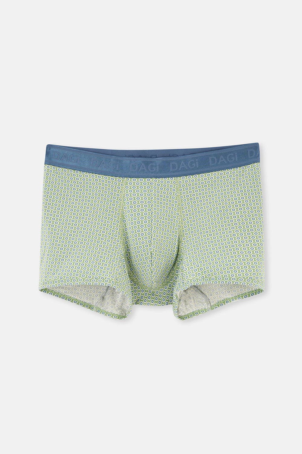 Mavi-Yeşil 3'lü Desenli Micro Modal Boxer