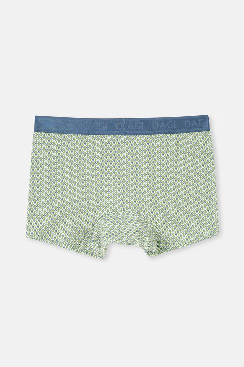 Mavi-Yeşil 3'lü Desenli Micro Modal Boxer