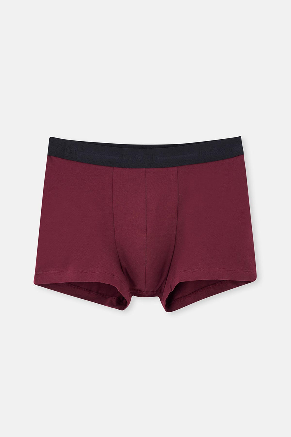 Açık Mavi-Mürdüm-Siyah 3'lü Düz Pamuk Boxer