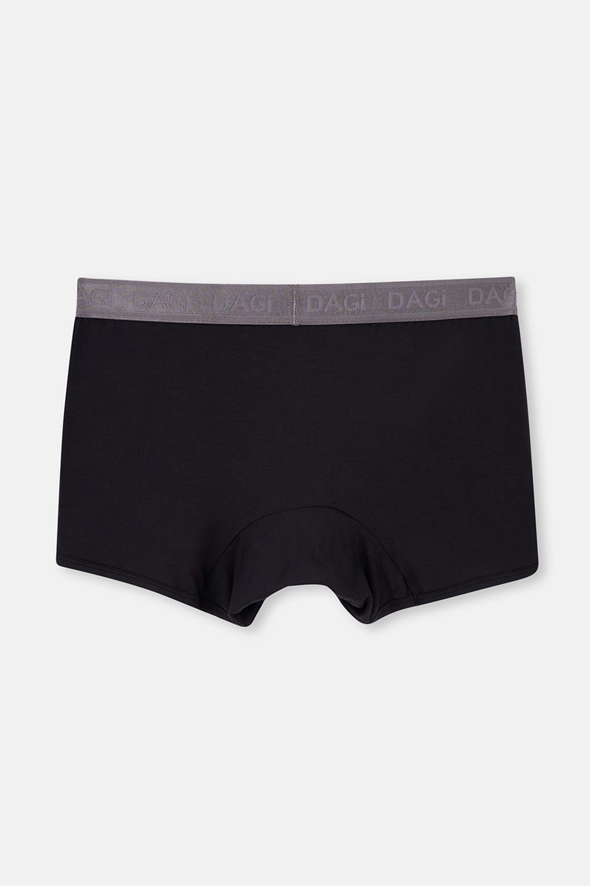 Siyah 3'lü Düz Micro Modal Boxer