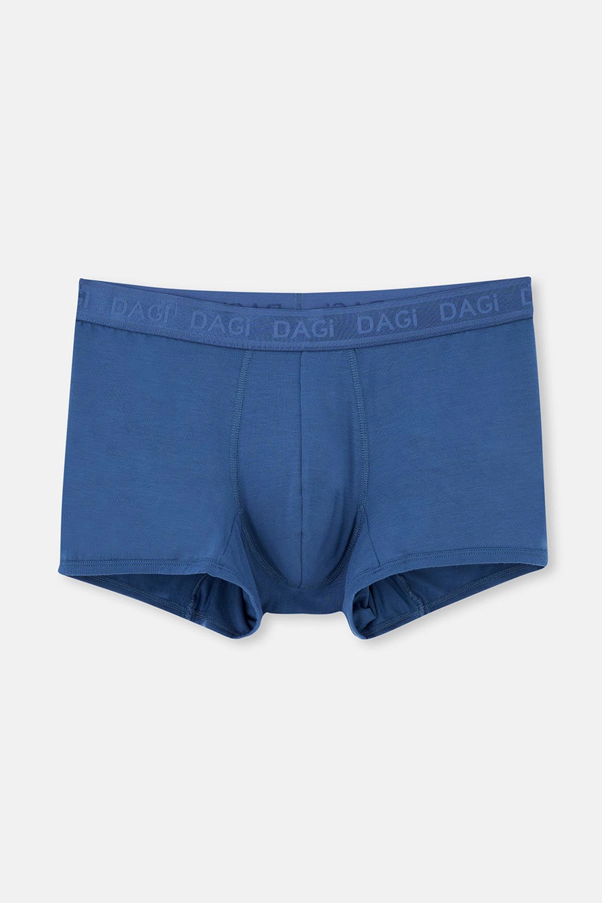 Gece Mavisi-Indigo 3'lü Düz Micro Modal Boxer