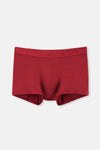 Gri-Gül Kurusu-Mürdüm 3'lü Düz Micro Modal Boxer