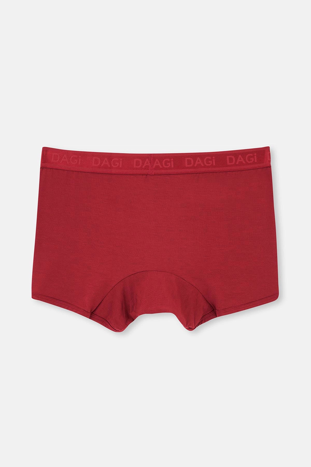 Gri-Gül Kurusu-Mürdüm 3'lü Düz Micro Modal Boxer