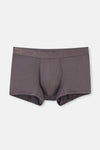 Gri-Gül Kurusu-Mürdüm 3'lü Düz Micro Modal Boxer
