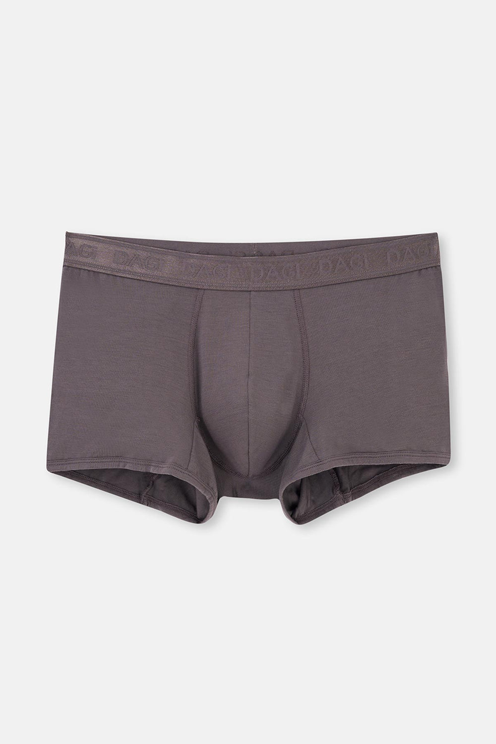 Gri-Gül Kurusu-Mürdüm 3'lü Düz Micro Modal Boxer