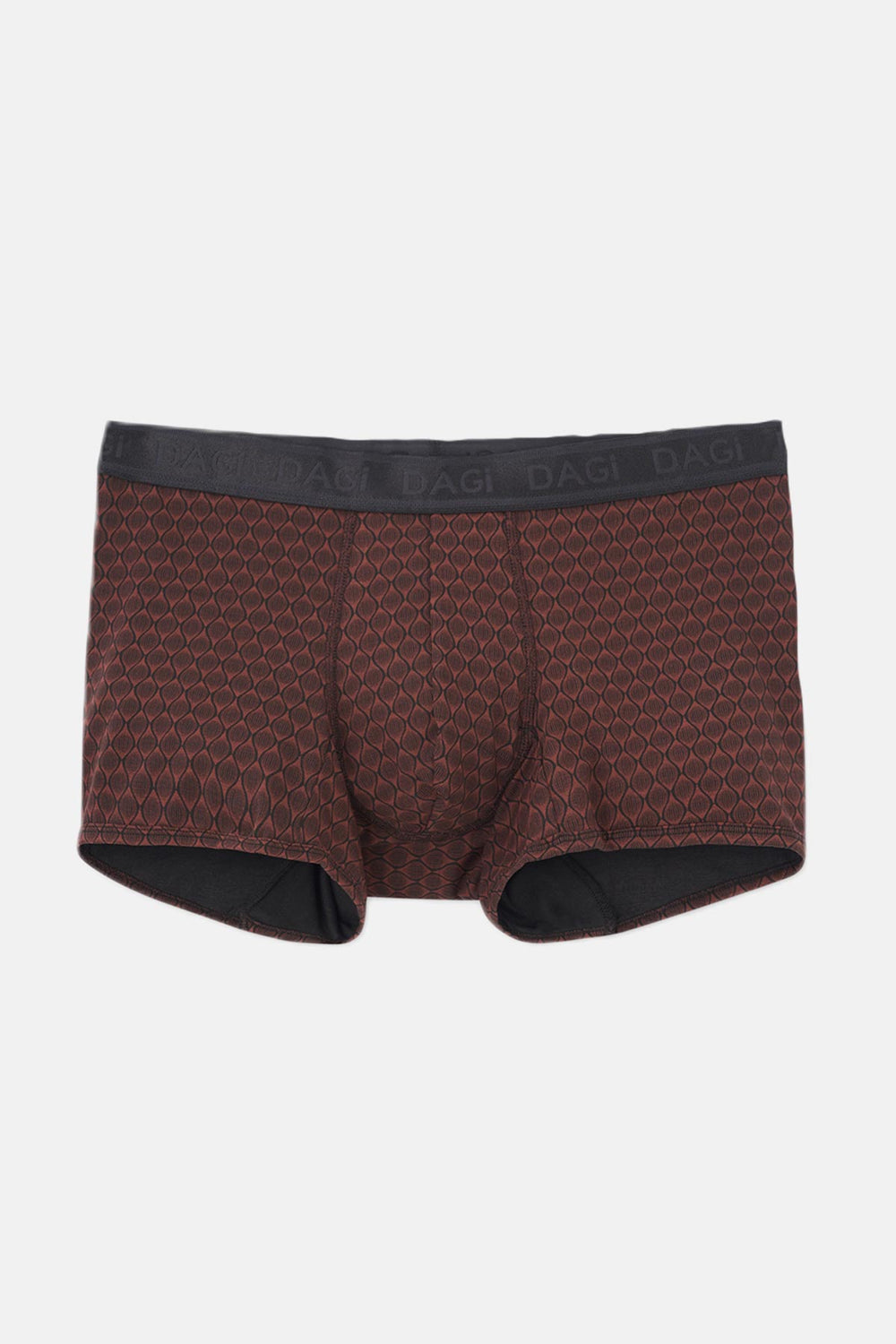 Kahverengi-Siyah 3'Lü Desenli Micro Modal Boxer