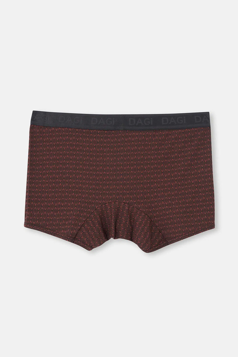 Kahverengi-Siyah 3'Lü Desenli Micro Modal Boxer