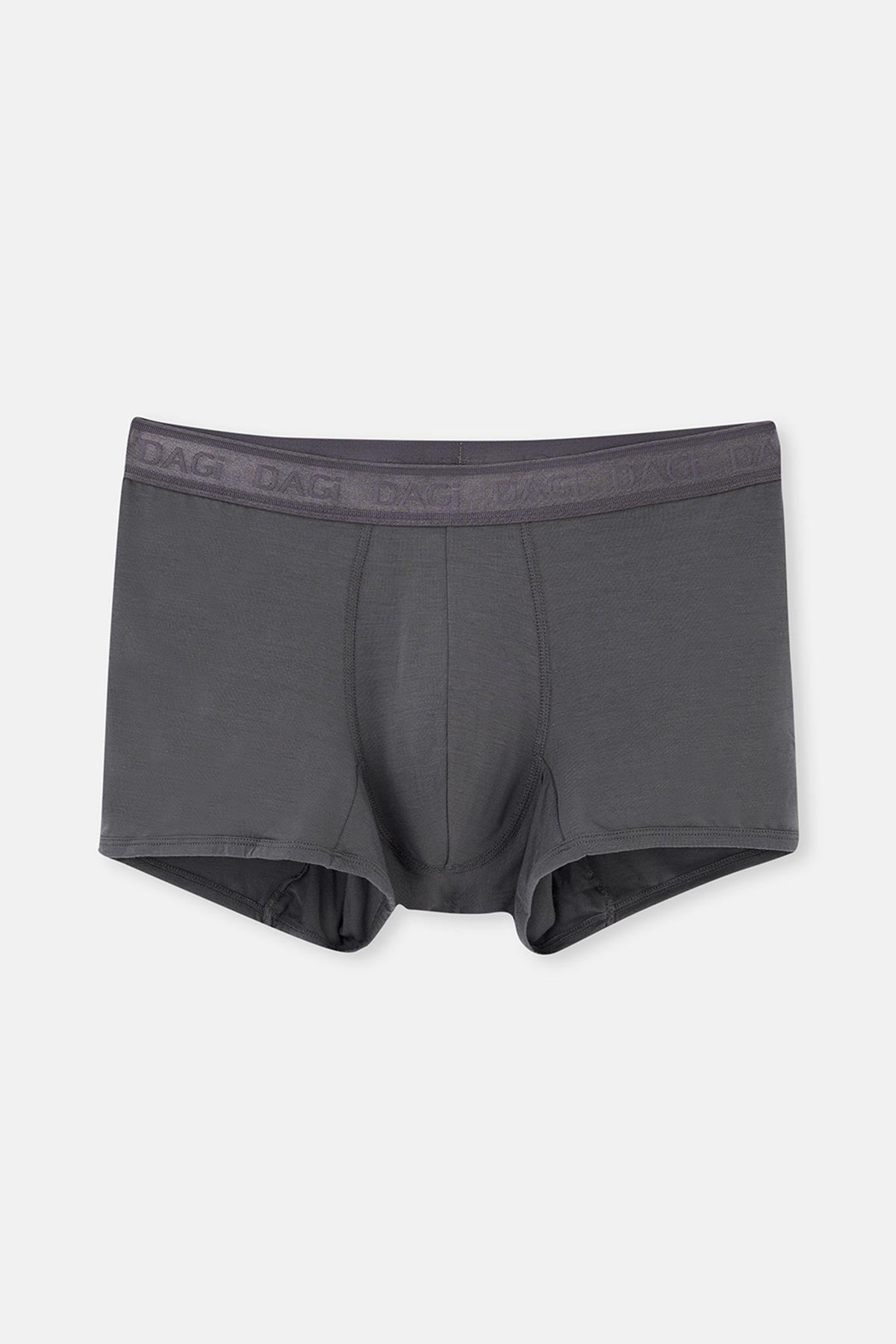 Antrasit-Hardal-Mavi 3'lü Düz Micro Modal Boxer