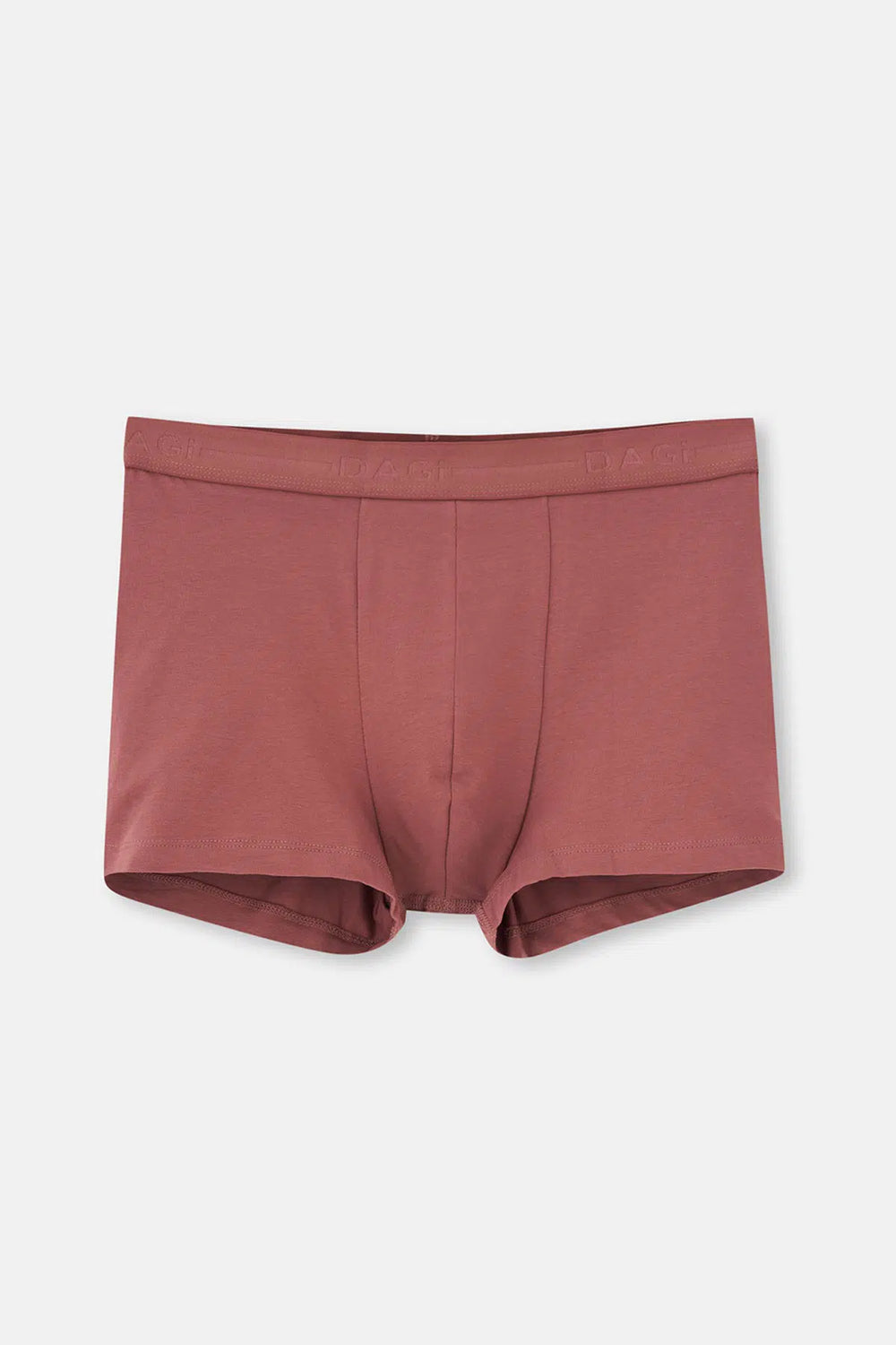 Gül Kurusu-Kiremit-Koyu Yeşil 3'Lü Desenli Pamuk Boxer