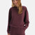 Mürdüm Basıc Modal Sweatshırt