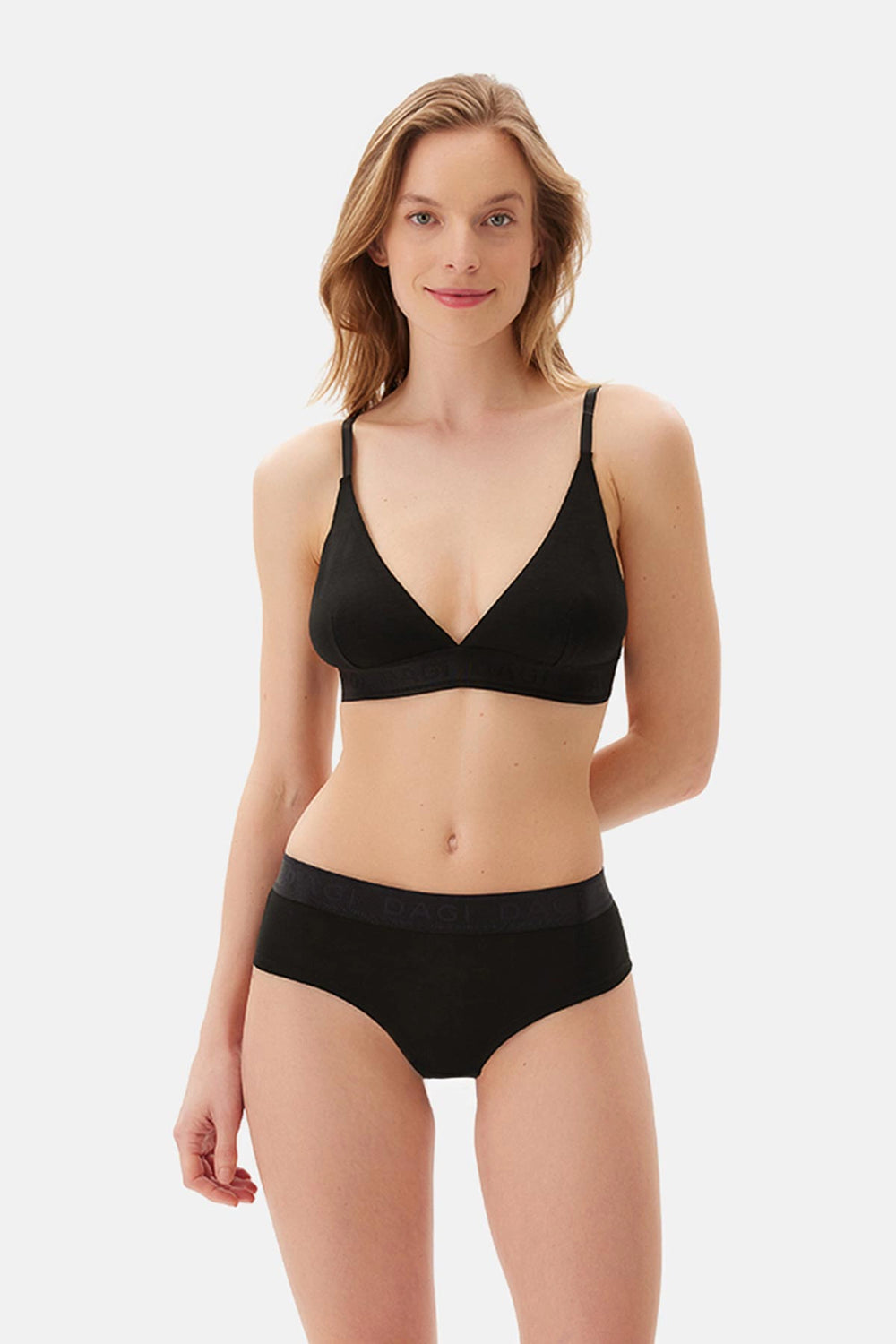 Siyah Basic Modal Soft Sütyen