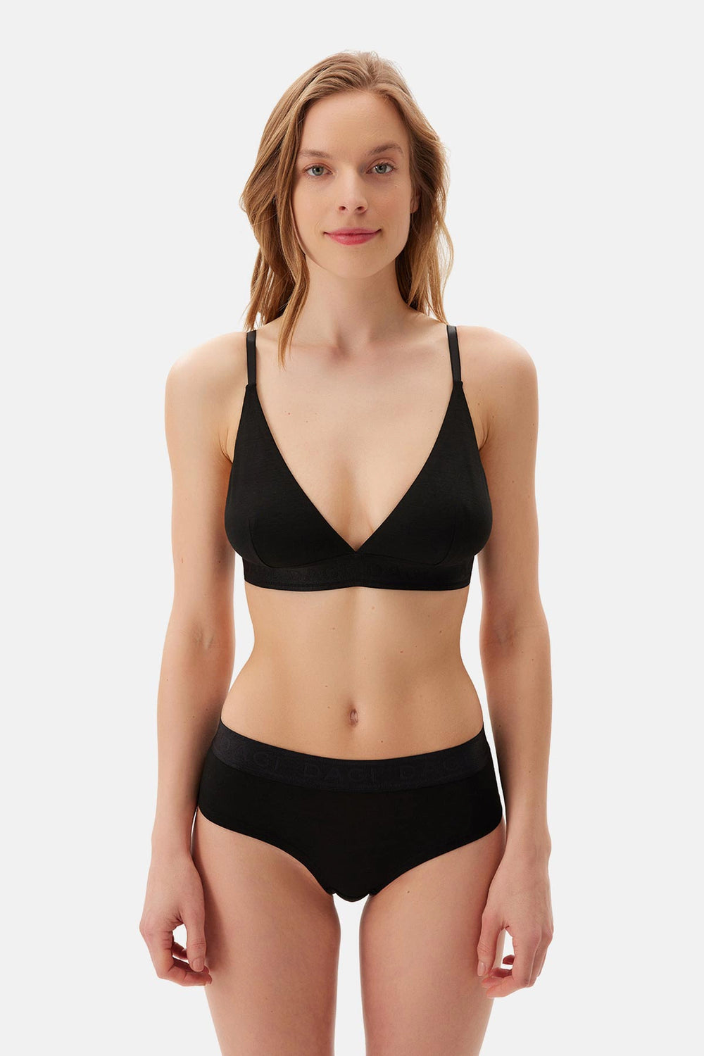 Siyah Basic Modal Soft Sütyen