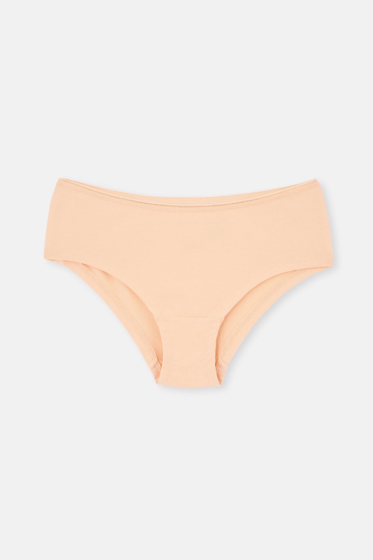 Açık Somon-Soft Pembe Soft Kadın 3'lü Desenli Hipster Külot
