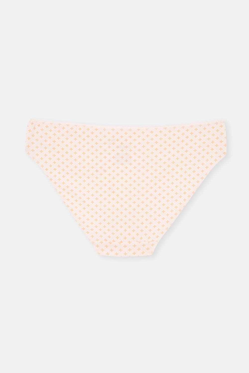 Açık Somon-Soft Pembe Soft Kadın 3'lü Desenli Brıef Külot