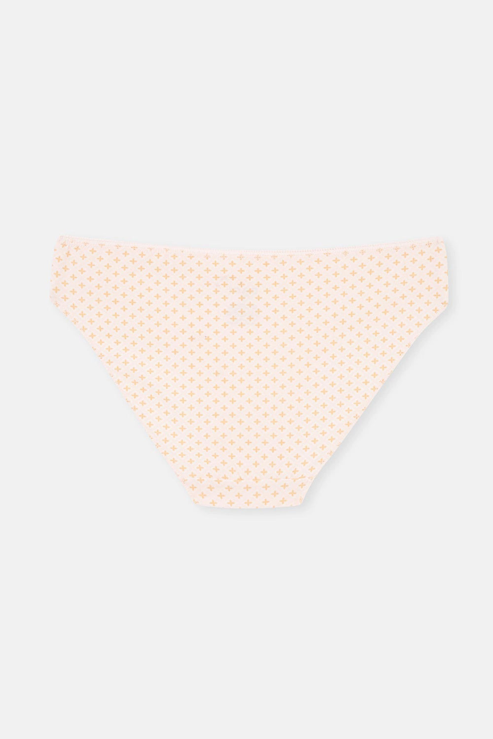 Açık Somon-Soft Pembe Soft Kadın 3'lü Desenli Brıef Külot