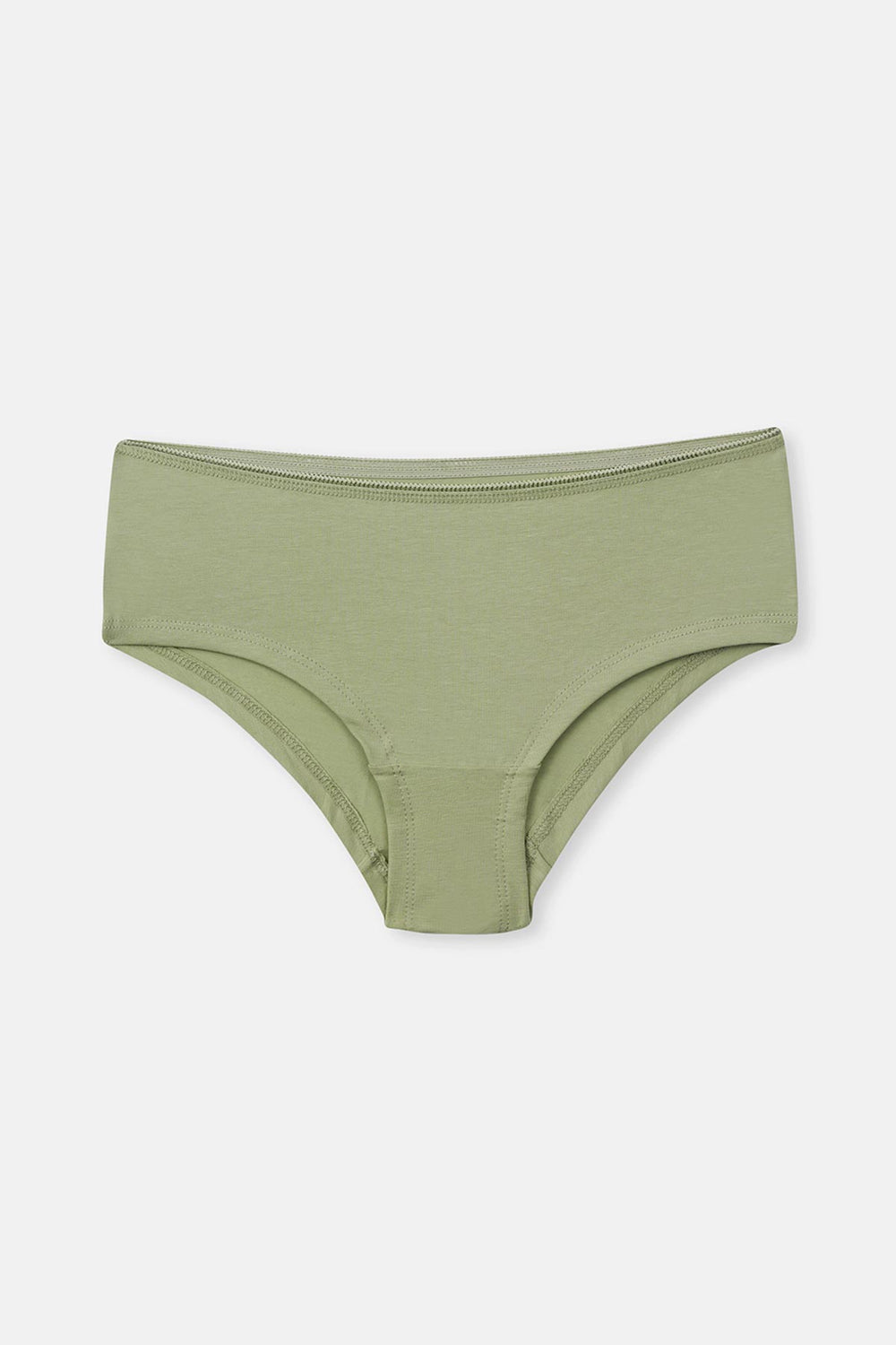 Somon-Yeşil Kadın 3'lü Desenli Hipster Külot