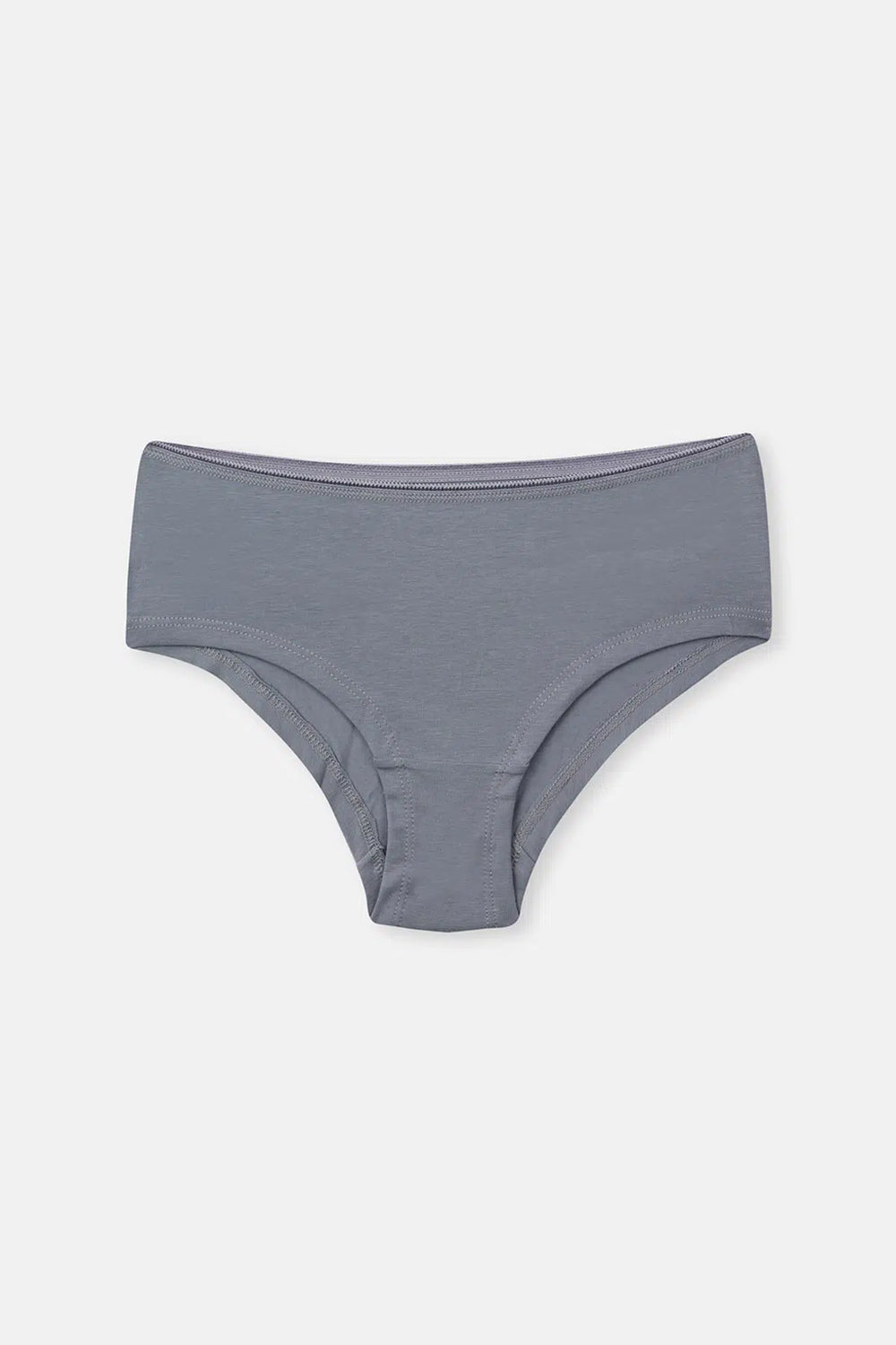 Gri-Mor-Soft Pembe Soft Kadın 3'lü Düz Hipster Külot