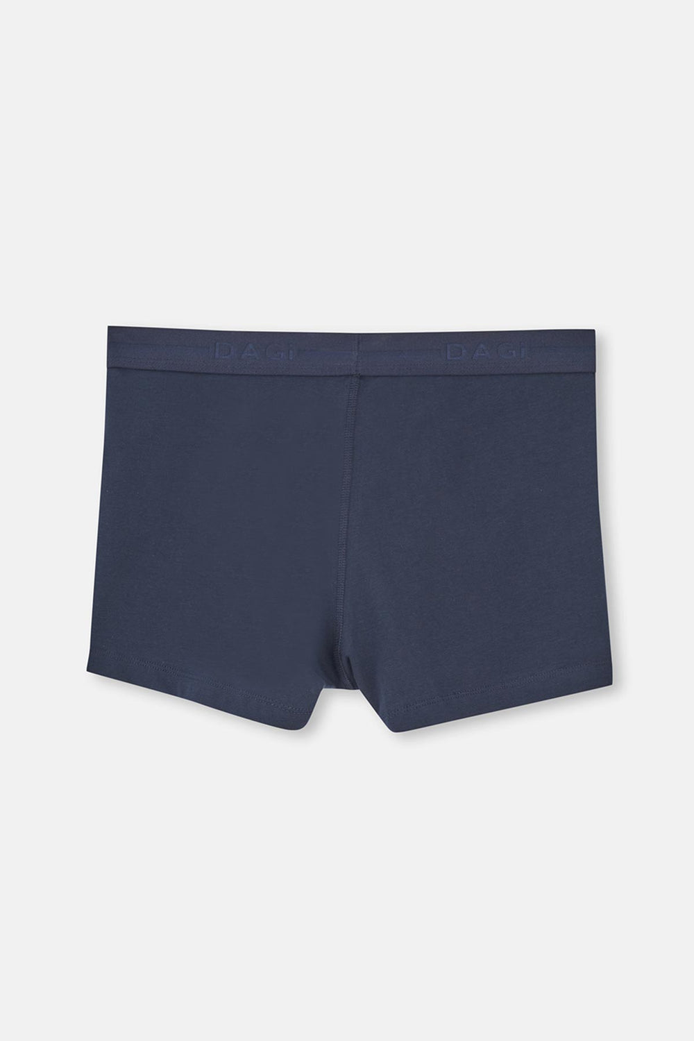 Lacivert 3'lü Düz Pamuk Boxer