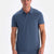 Indigo Polo Yaka Kısa Kollu Modal Pike Tişört