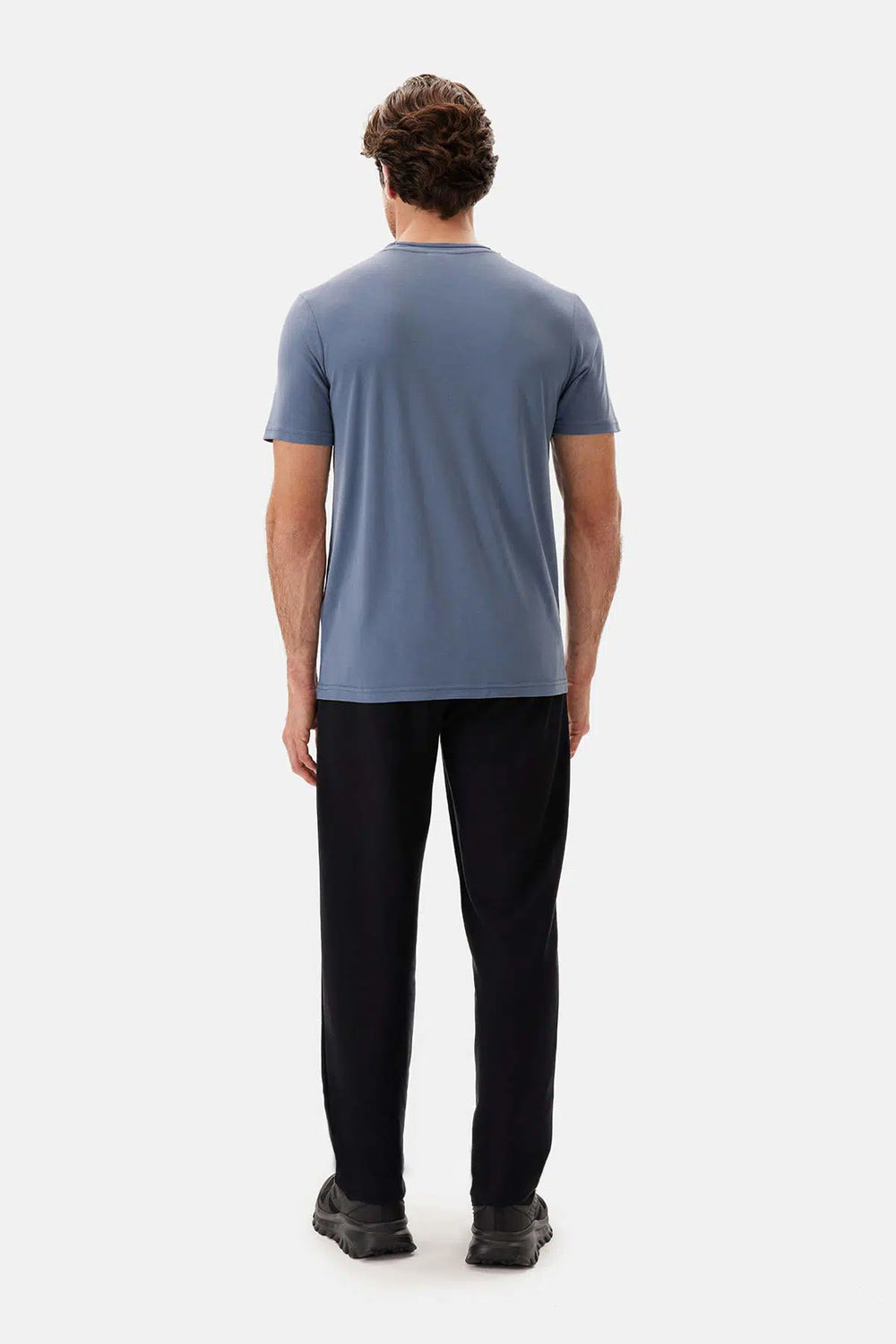 Indigo Bisiklet Yaka Kısa Kollu Regular Tişört