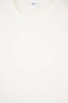 Ekru Bisiklet Yaka Kısa Kollu Süprem Tişört