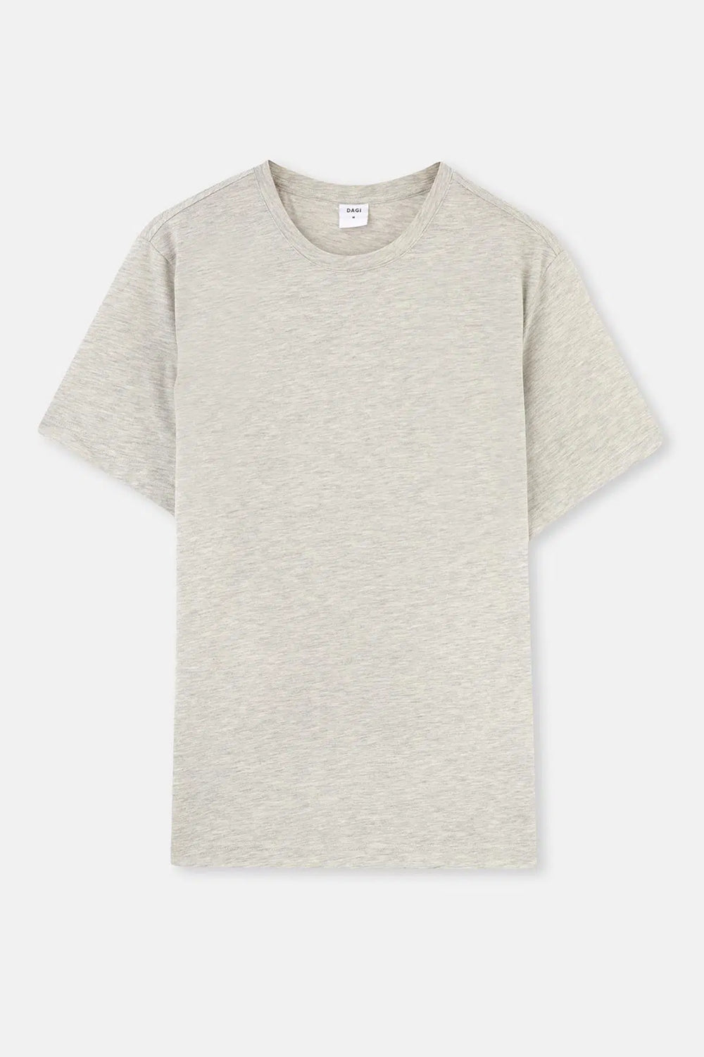 Kar Melanj Bisiklet Yaka Kısa Kollu Süprem Tişört