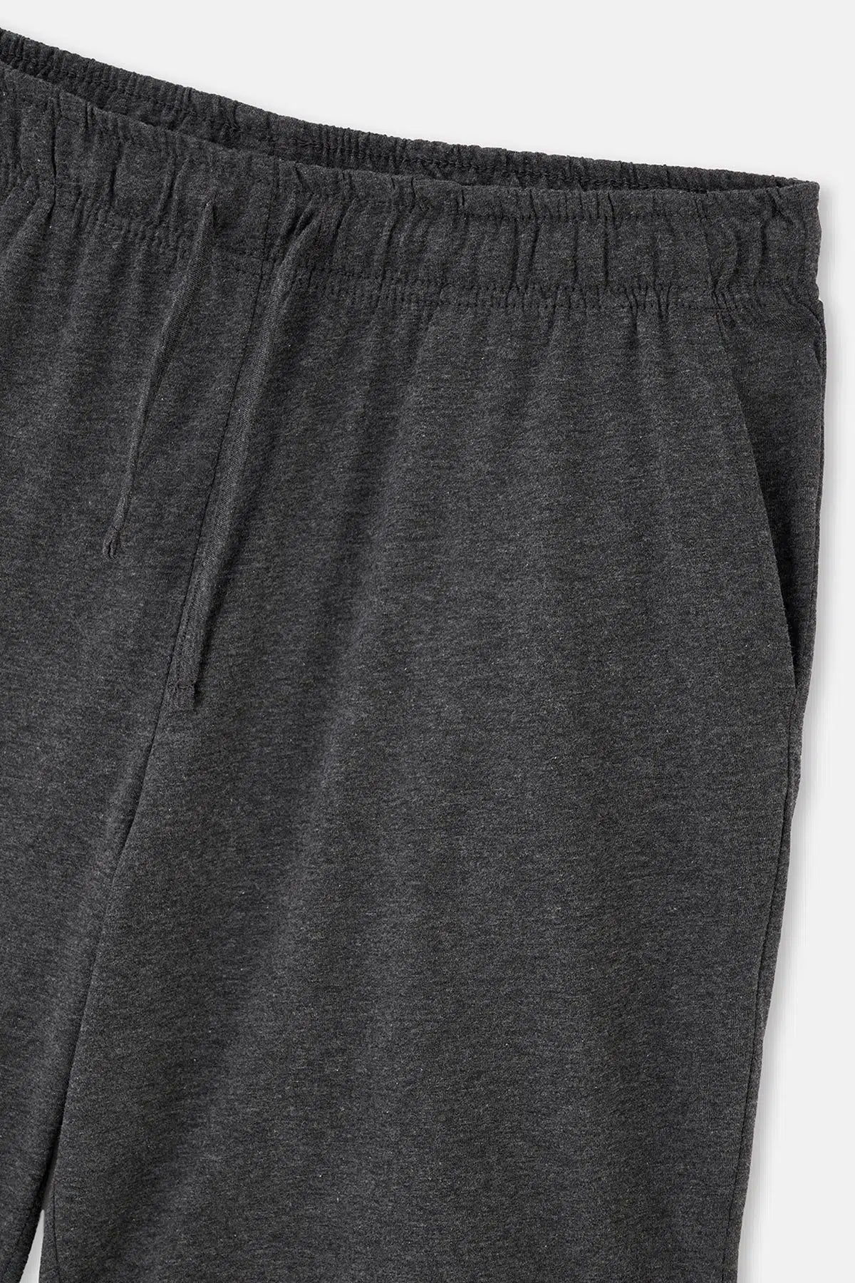 Antrasit Melanj Modal Örme Şort