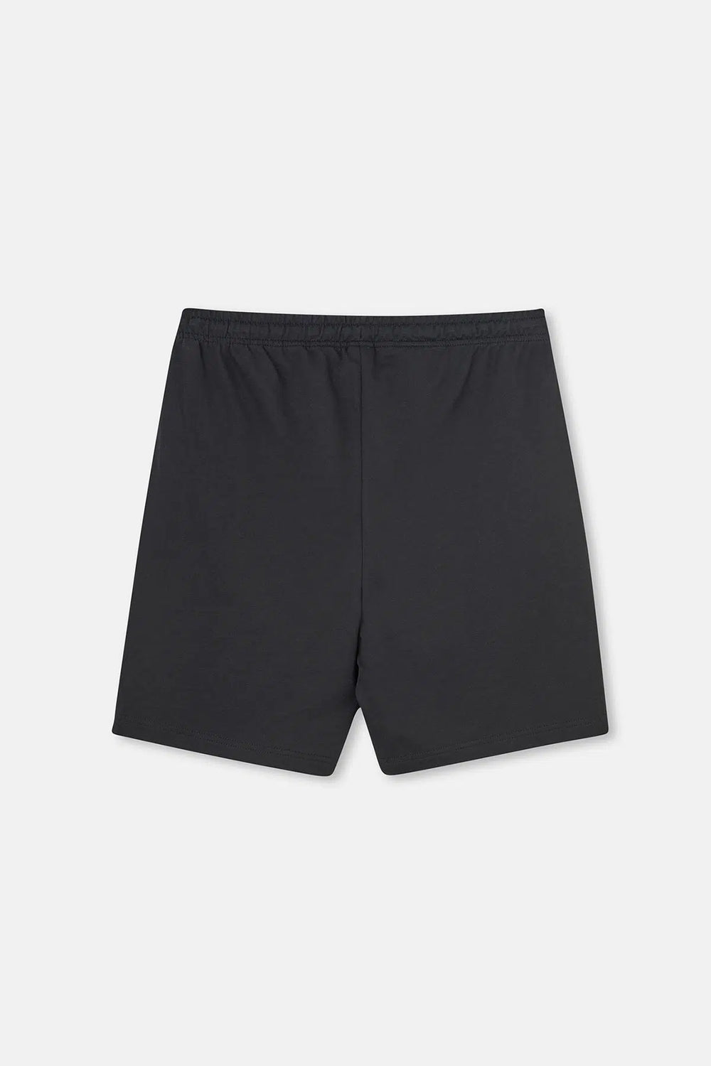 Siyah Iki Iplik Cepli Şort Pijama Altı